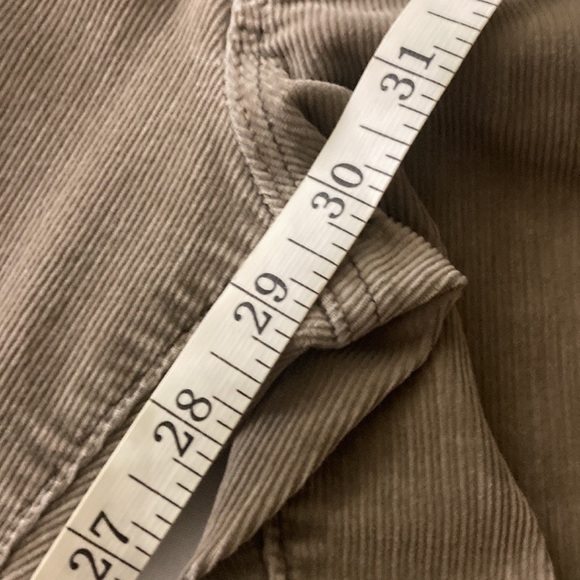 GAP Low Rise Boot Cut Corduroy Jeans Pants Size 10R 1% Spandex - Picture 3 of 13